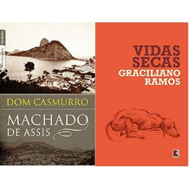 Imagem de Kit 2 livros dom casmurro + vidas secas