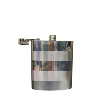 Imagem de Cantil De Bolso Aço Inox 200ml - caerus