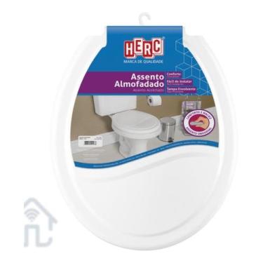 Imagem de Assento Para Privada Oval Celite Branco Ref: 2385 - Herc