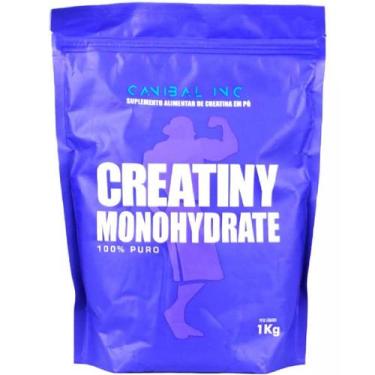 Imagem de Creatina Monohidratada 1kg Canibal 100% Pura Micronizada Para Hipertro