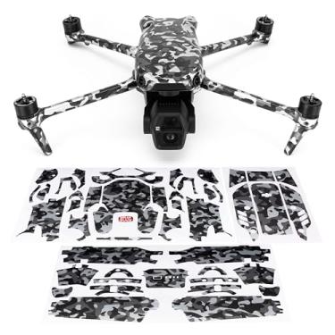 Imagem de WRAPGRADE Adesivo decalque compatível com DJI Air 3S (camuflagem acinzentada)
