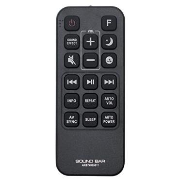 Imagem de AKB74935611 Controle remoto de substituição para LG Sound Bar SJ9 SJC8 SJ6B SJ8