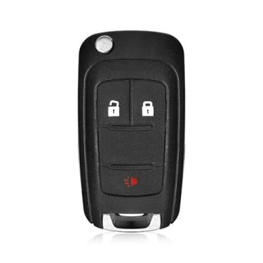 Imagem de Keylessbest Substituição para GMC Terrain Buick Encore Chevrolet Equinox Impala Sonic Spark Key Fob 2016 2018 2019 OHT01060512 3 botões 315MHz