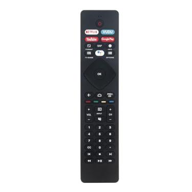 Imagem de NH800UP URMT47CND0 URMT26RST004 Substituição do controle remoto de voz para Philips TV 32PFL5405 32PFL5505/F7 43PFL5604/F7 43PFL5704/F7 50PFL5604/F7 75PFL5604/F7 5PFL56 04/F7A 75PFL5704/F7 55PFL5604