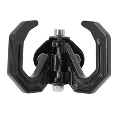 Imagem de Gancho de Capacete Elétrico da Scooter, Gancho Suspenso de Motocicleta à Prova Ferrugem Alumínio Resistente Ao Desgaste, Acessórios Práticos e Resistentes do Ciclomotor (Preto)