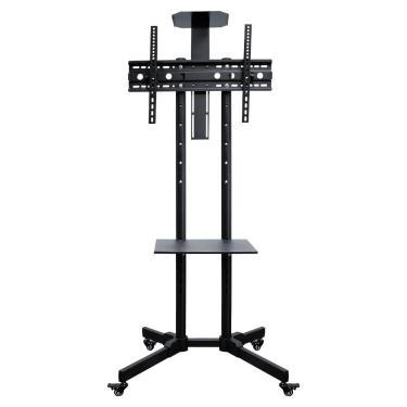 Imagem de Suporte Pedestal Para Tv 32 A 70 Com Rodízios Rack-100 Aquário