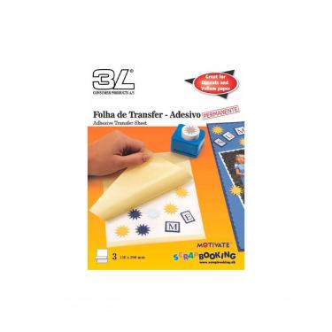 Imagem de Folha De Transfer Adesivo - Caixa Com 100 Unidades