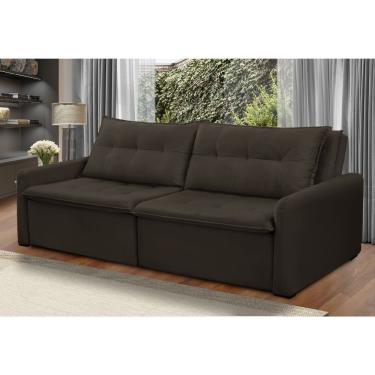 Imagem de Estofado Jandaia Slim Bicama 2 Lugares Marrom