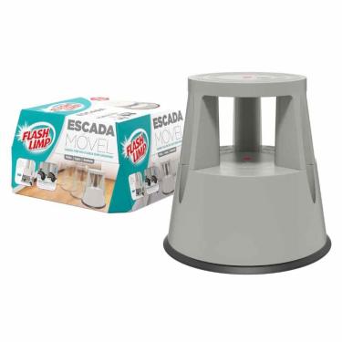 Imagem de Escada Móvel Cinza Flash Limp Ref.7175