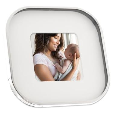 Imagem de Lawrence Frames Moldura de metal prata - Design Silho - Tapete branco 10 x 10 cm