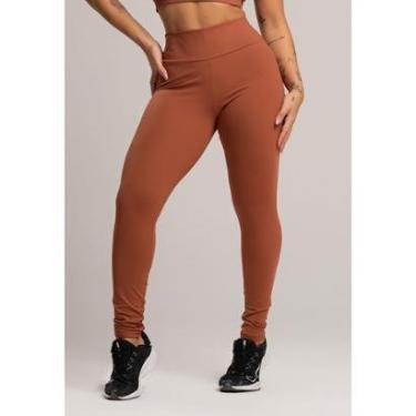 Imagem de Calça Legging Cintura Alta Fitness Poliamida Mvb Modas tamanho:P;cor:;genero:Mulher-Feminino