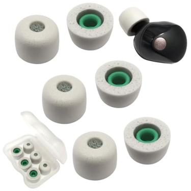 Imagem de Luckvan Pontas De Espuma Viscoelástica Para Fones Ouvido Sony Wf-1000Xm5 Ear Wf-1000Xm4, Encaixe Em Estojo, 3 Pares, Cinza Médio