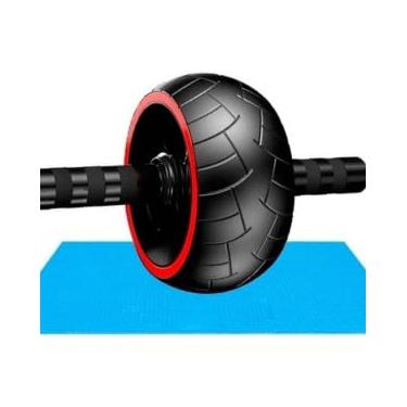Imagem de Roda Aparelho Abdominal Lombar Academia Exercícios