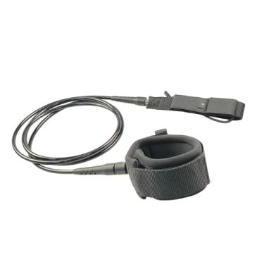 Imagem de rockible Leash para prancha de surfe, correia para perna e pé, prancha de stand up paddle, leash reto para de surfe para longboard, 183 Cm