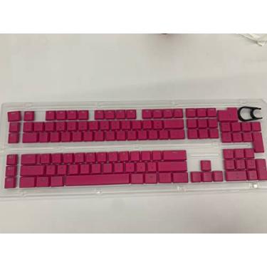 Imagem de yue Teclas De Reposição Para Teclado Logitech G915Tkl G915 G815, 111 Completas. Coloridas (Rosa)
