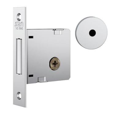 Imagem de Fechadura Trava Segurança Stam modelo 1004 Inox Cromado