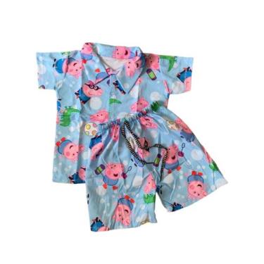 Imagem de Conjunto Infantil Menino Mauricinho Peppa Pig e Jorge - Top Baby Br, 3