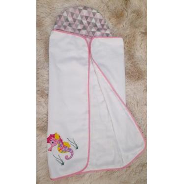 Imagem de Toalha de Bebê Forrada Com Capuz - Minha Loja Bordados, 03