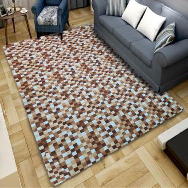Imagem de Tapete infantil flanel 1,00 x 1,40 amarelinha - THEOVITEX ENXOVAIS, QU