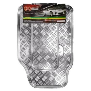 Imagem de tapete automotivo brilhante cor prata para PALIO G2 - g/j