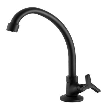 Imagem de Torneira para Cozinha Bancada Tríade Meber Metais Preto Matte