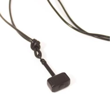 Imagem de Colar Couro Martelo do Thor - Black Edition