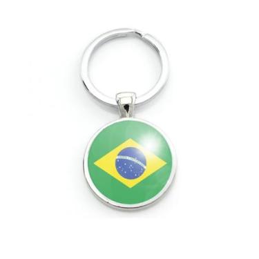 Imagem de Chaveiro Bandeira Do Brasil - RECANTOASTRALSITE