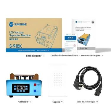 Imagem de Máquina Separadora a Vácuo LCD De 8,5 Polegadas SUNSHINE S-918K 110V-2