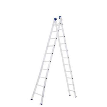 Imagem de Escada Alumínio Extensiva 10 Degraus 3,0 / 5,05 Metros - Mor - Suporta