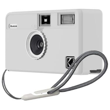 Imagem de Tedubax Capa de silicone para câmera digital Kodak EKTAR H35 com cordão - branca