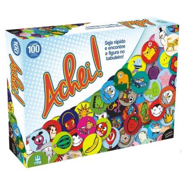 Imagem de Jogo de tabuleiro com figuras achei da nig brinquedos 0579