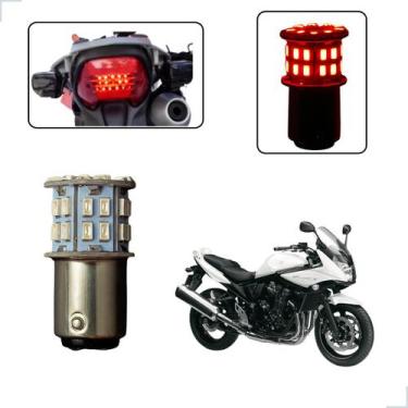 Imagem de Lâmpada Led Freio 2 Polo 1157 50 Leds Moto Bandit 650