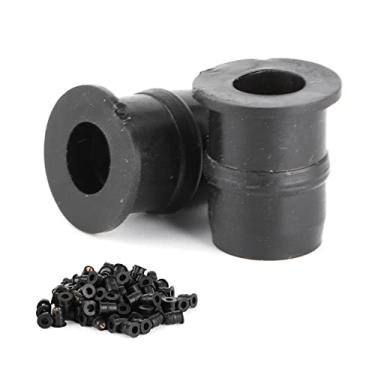 Imagem de Karlak Porca de Fixação do Pára-brisas M5 Rubber Nuts para Motocicleta, ATVs, Porcas de Borracha Universais M5 Com Isolamento por Vibração e Vedação Impermeável, Fácil Substituição (B (100pcs))