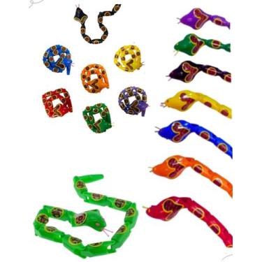 Imagem de Cobra Maluca Articulada Brinquedo Divertido Infantil - Quero & Preciso