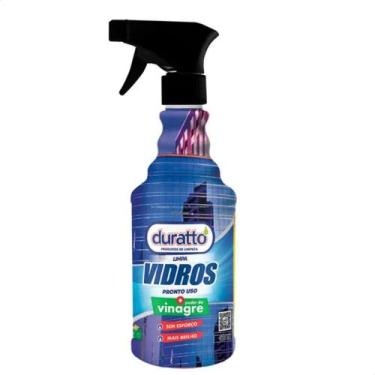 Imagem de Limpa Vidros Poder Vinagre Brilho 500 Ml C/ Gatilho Duratto - 000194