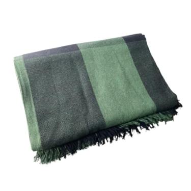 Imagem de Manta Para Sofá 2.40 X 1.80 Protetora 2 e 3 Lugares(Verde Mesclado C/Preto)