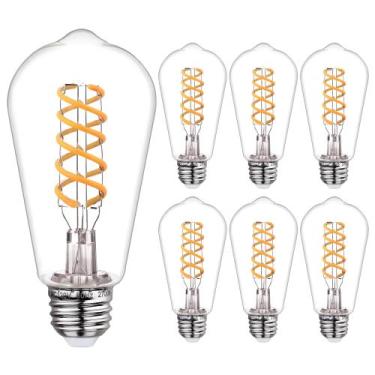 Imagem de Lâmpadas LED Edison Austin Coast Dimmable 6W (pacote com 6)