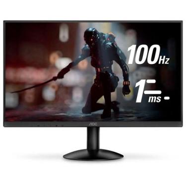 Imagem de Monitor Gamer AOC 23,8 FHD VA 100Hz 1MS HDMI VGA Preto - 24B30HM2, Pre
