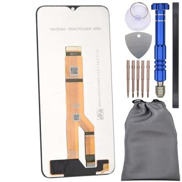 Imagem de Tela digitalizadora sensível ao toque TFT LCD para Honor X5 Plus preta