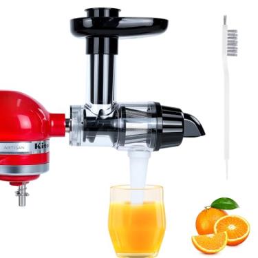 Imagem de Acessório de espremedor mastigável compatível com batedeiras KitchenAid, acessório de espremedor a frio com escova limpa