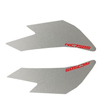 Imagem de ONWARM Para H&ONDA para NC750S Adesivo Protetor de Tanque de Motocicleta Decalque Gás Combustível Joelho Aderência Tração Lateral Almofadas de Tração Decalque de Almofada de Tanque (Cor: Único)