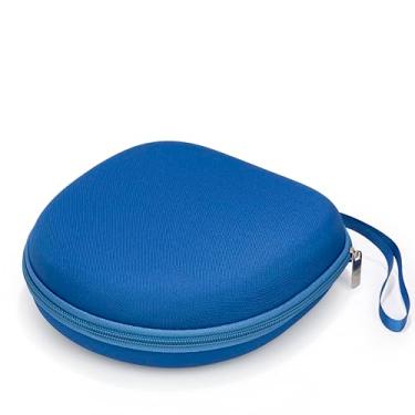 Imagem de Ginsco Capa de fone de ouvido universal compatível com JBL Tune 510BT 720BT, Sony WH-CH 720N/WH-CH520, Soundcore Q20/Q30 BERIBES KVIDIO TOZO etc, capa rígida para transporte de viagem (azul Klein)