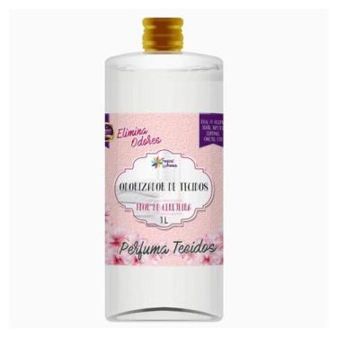 Imagem de Refil Odorizador Tecidos 1 Litro Tropical Aromas Flor Cerejeira