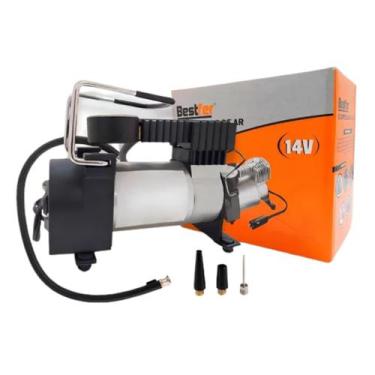 Imagem de Compressor De Ar Automotivo 14V Com Corpo De Alumínio 150PSI Mini Comp