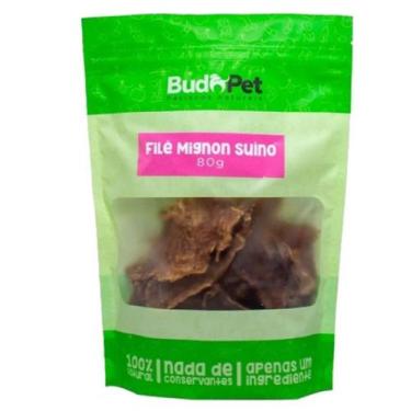 Imagem de Petisco Natural Filé Mignon Suíno para Cães e Gatos Buda Pet - BUDAPET