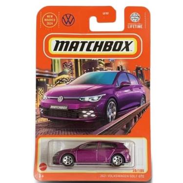 Imagem de Matchbox 2021 Volkswagen Golf Gte 25/100, Roxo