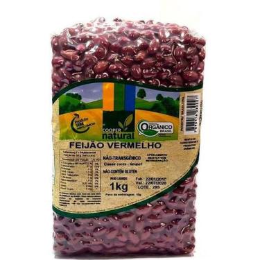 Imagem de Feijão Vermelho Orgânico Coopernatural 1kg