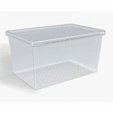 Imagem de Organizador Multiuso Transparente com Tampa 2,9L - Uz