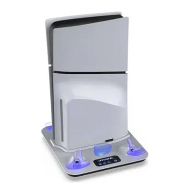 Imagem de Base Cooler Resfriamento Para Ps5 E Carregamento Controles.