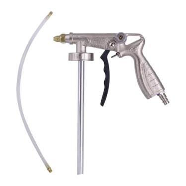 Imagem de Generic Pulverizador de pintura automotiva, reparo de pintura automotiva, portátil, ajustável, multiuso, pulverizador de tinta a ar, Prata